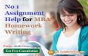 No 1 Assignment Help for MBA Homework Writing logo